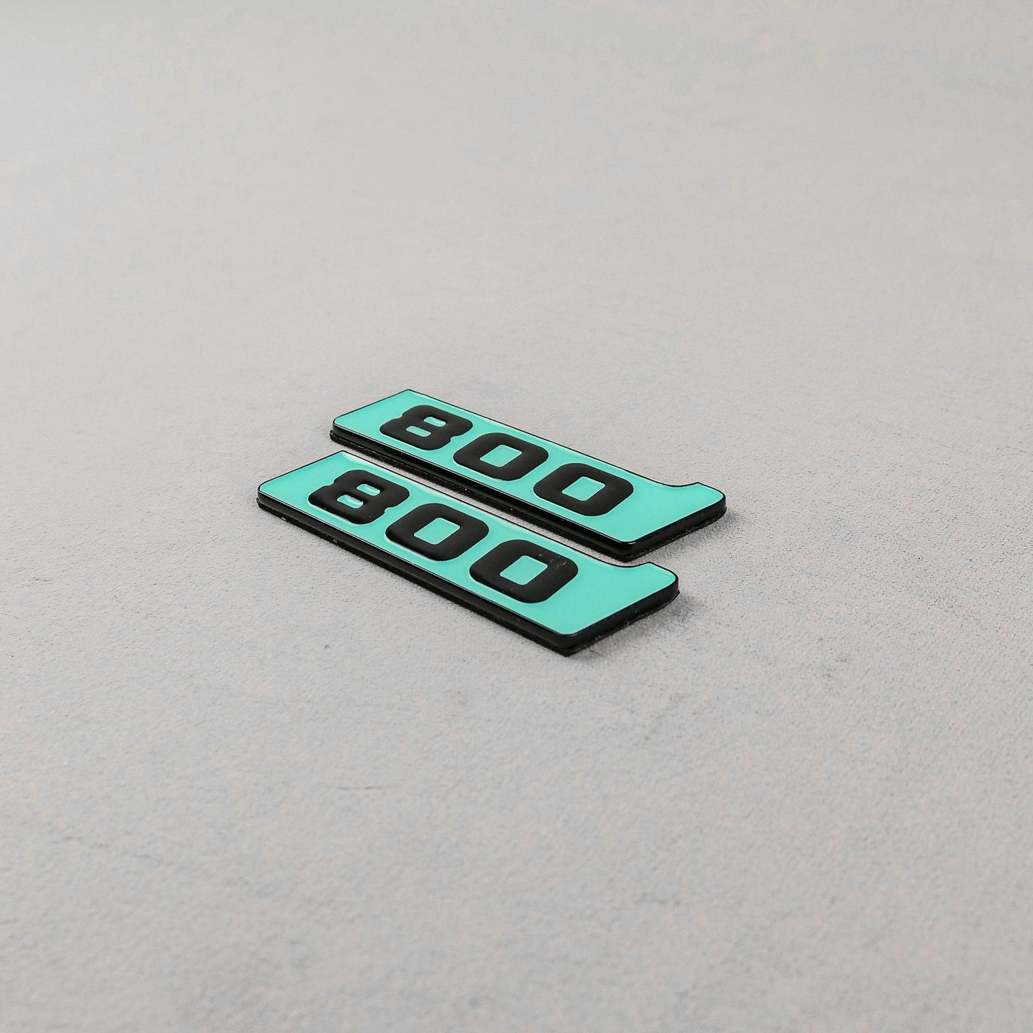 Metal Brabus 800 Tiffany blue fender emblem logo badges for Mercedes-Benz W463 W463A G-Class