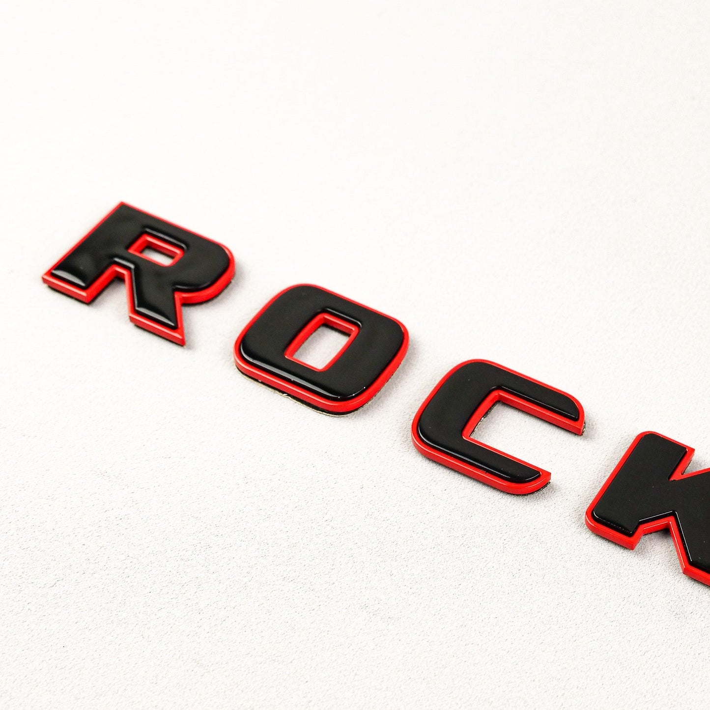 Metal Brabus ROCKET RED + BLACK emblem badge for Mercedes-Benz G-Class W463A W464
