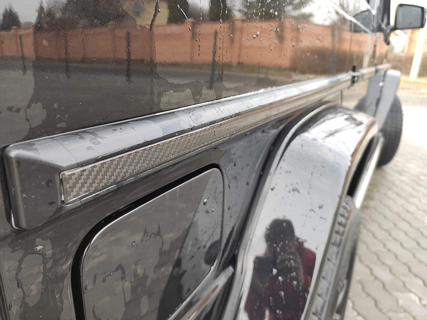 Brabus carbon mouldings insertions for Mercedes W463 G Wagon