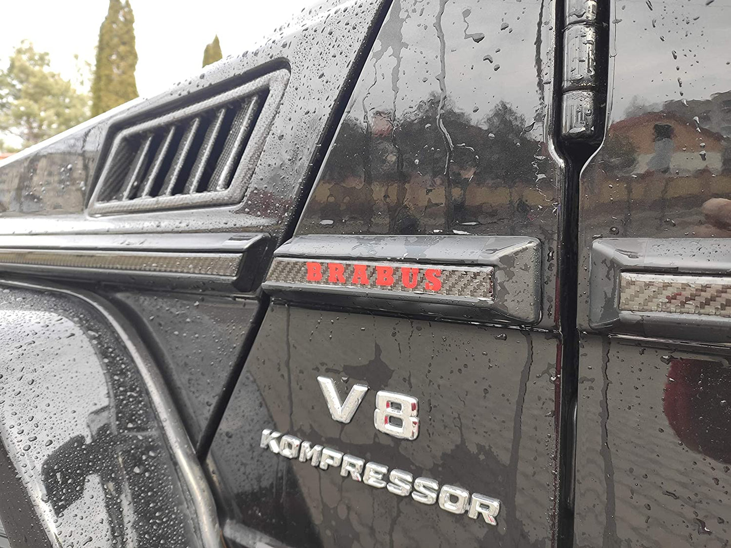 Brabus carbon mouldings insertions for Mercedes W463 G Wagon