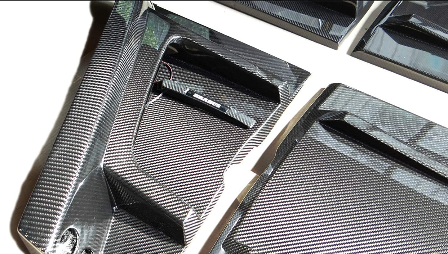 Carbon fiber widestar Brabus body kit for W463 3-door G-Class (16 elements)