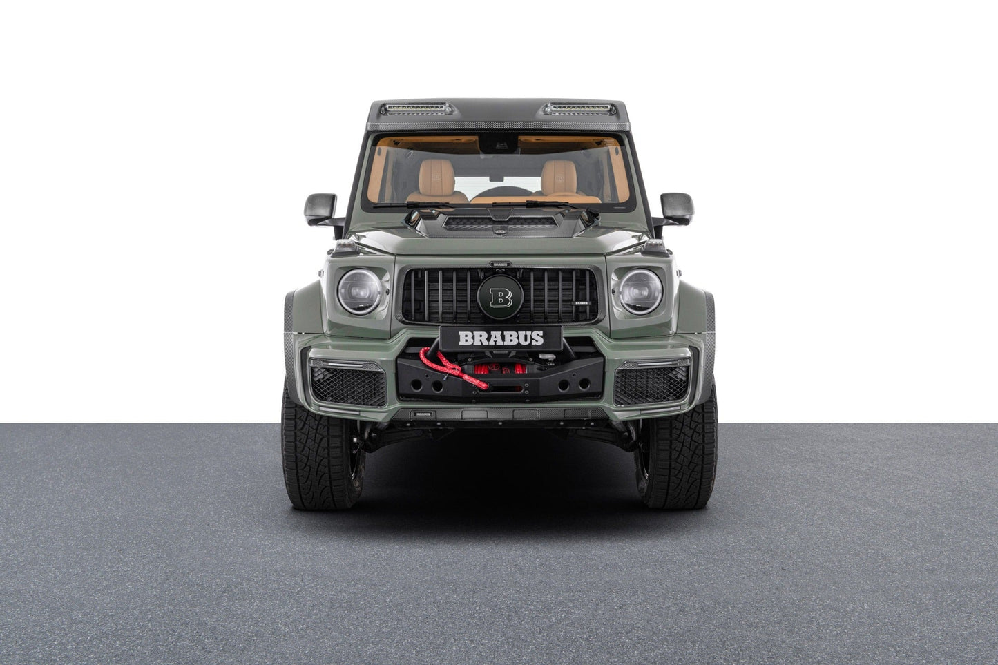 CONVERSION KIT FOR MERCEDES-BENZ W463A G63 AMG 4X4 TO BRABUS 800 WIDESTAR STEALTH GREEN
