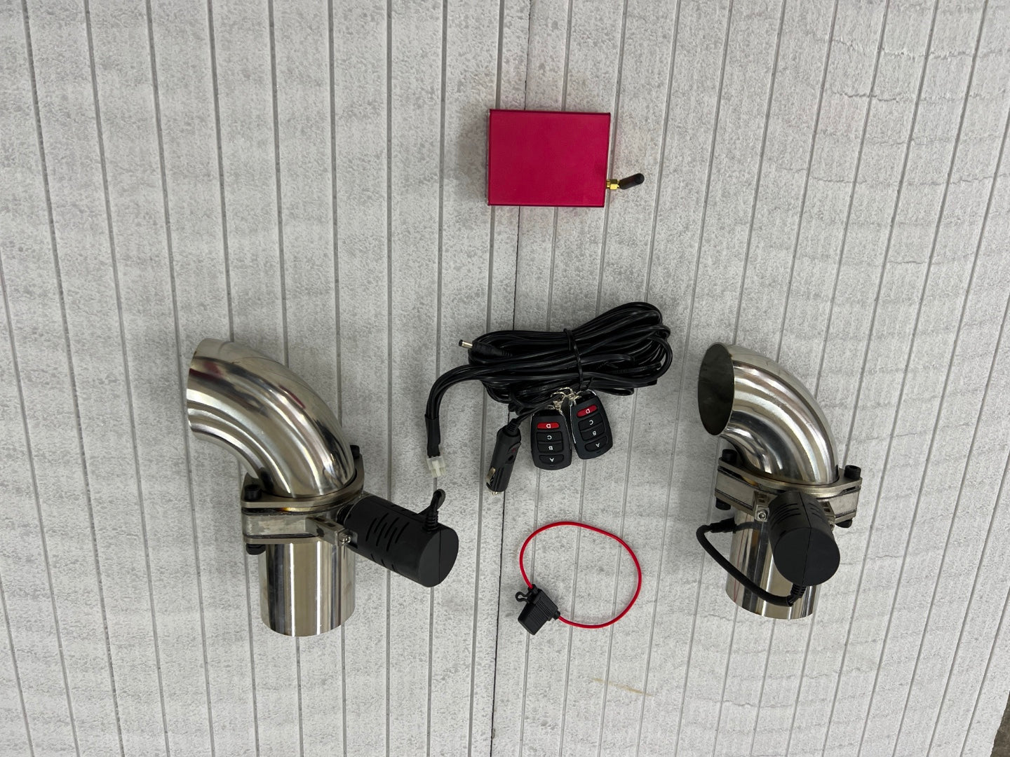 Electric remote controlled power valve for exhaust system Mercedes-Benz W463 W463a W464