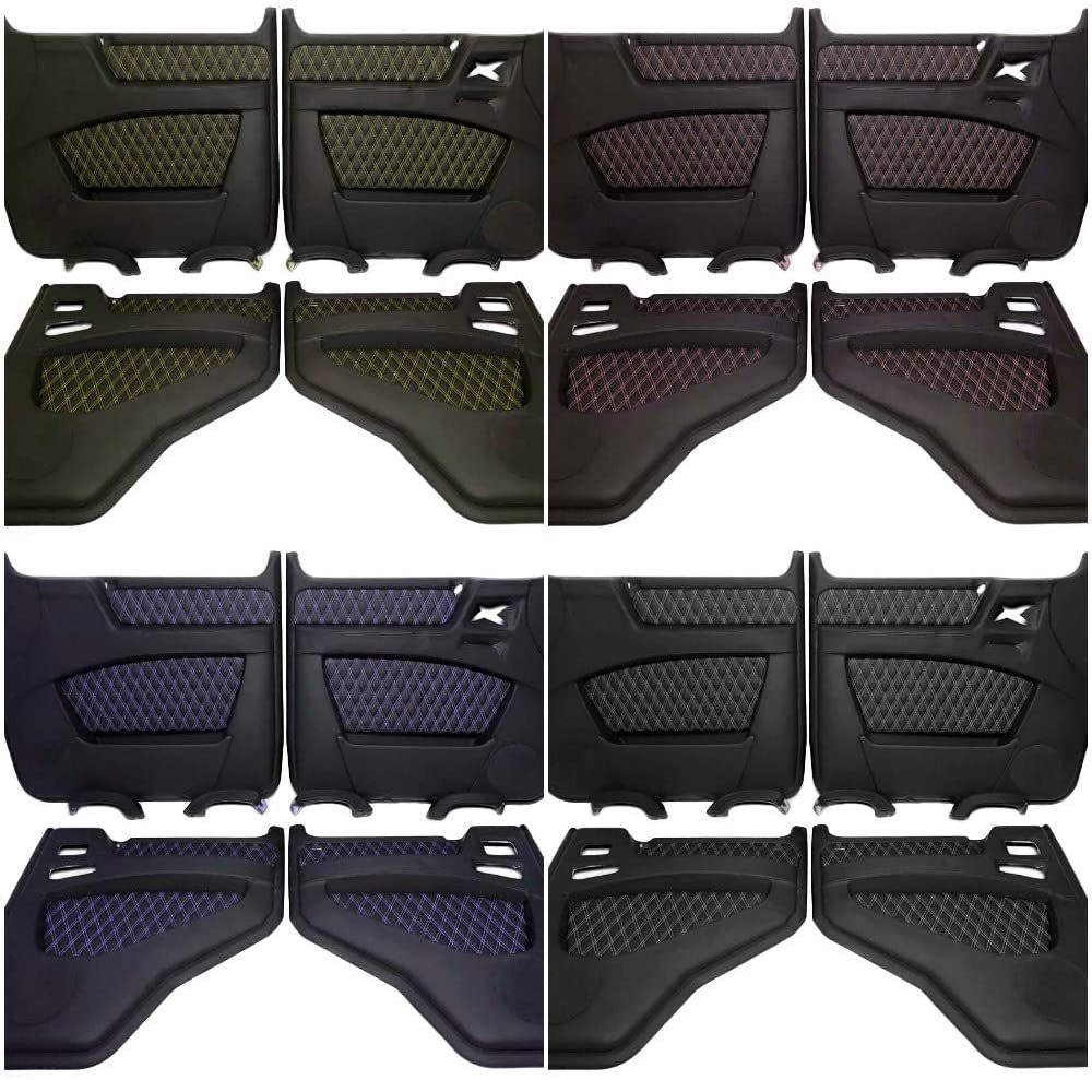 Fiberglass door panels with leather trim for Mercedes-Benz G-Wagon G-Class W463 1979 - 2001