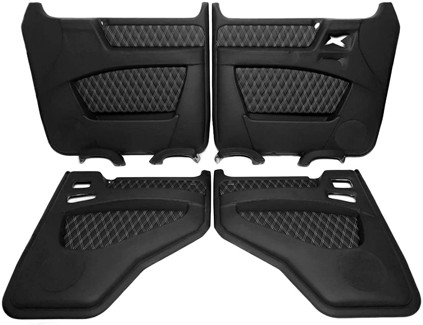 Fiberglass door panels with leather trim for Mercedes-Benz G-Wagon G-Class W463 1979 - 2001