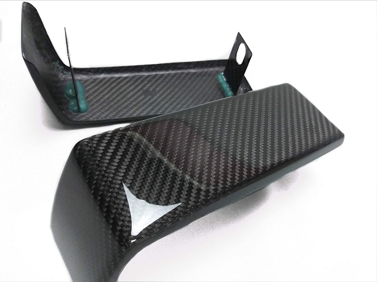 Front AMG Bumper Carbon Brackets 2 pcs for Mercedes W463 G Wagon