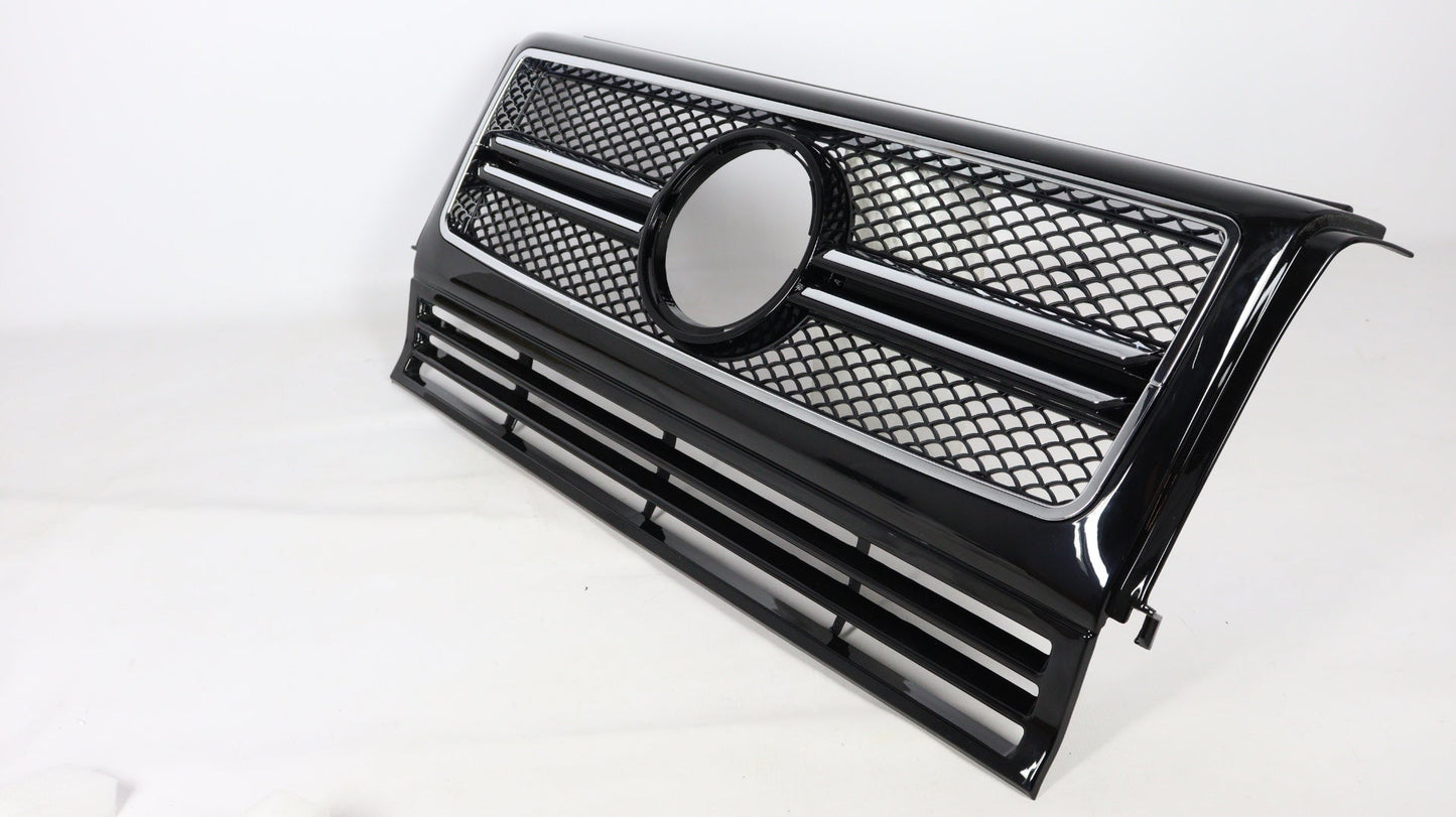 Front Radiator Grille G63 AMG style for Mercedes G-class W463 (1979-2018)