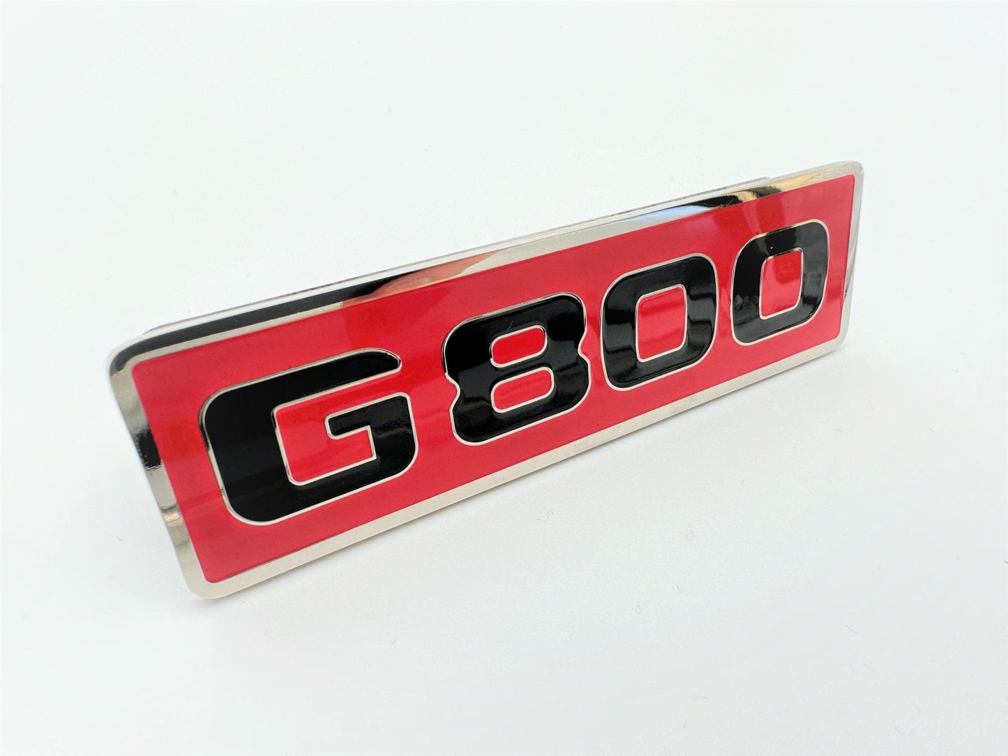 G800 Front Grille Red Logo Badge Emblem for Mercedes Benz G-Wagon G-Class W463
