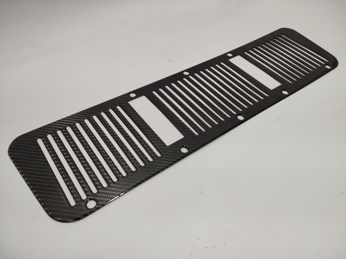 Hood Bonnet Carbon front window Washer Cover Trim till 2008 for Mercedes W463 G Wagon