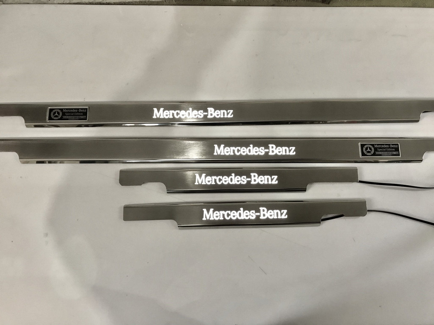 LED Illuminated Door Sills 4 or 5 pcs for Mercedes-Benz G-Class W463