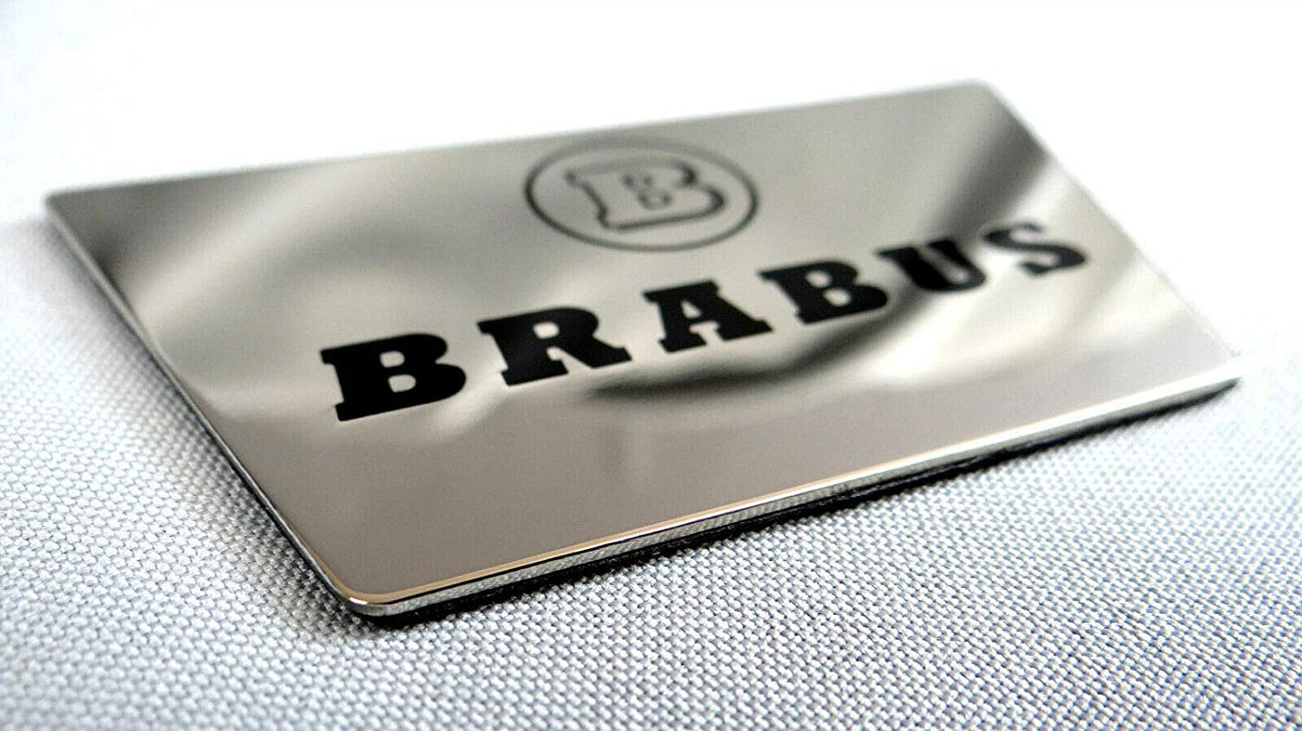 Mercedes-Benz G G63 W463 W463A W464 Brabus Style Winch Front Speсial Metal Emblem Badge Sticker