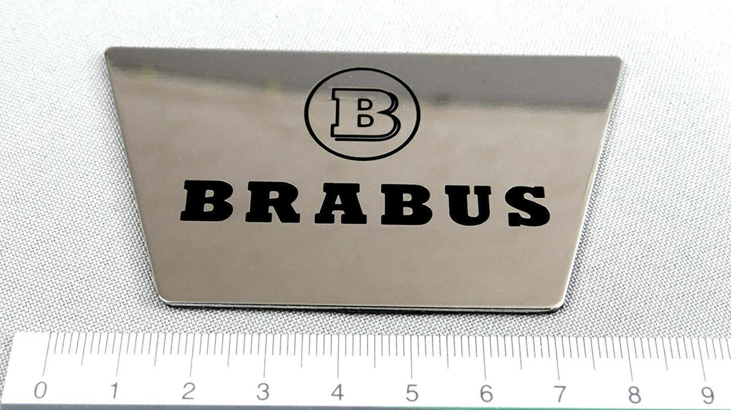 Mercedes-Benz G G63 W463 W463A W464 Brabus Style Winch Front Speсial Metal Emblem Badge Sticker