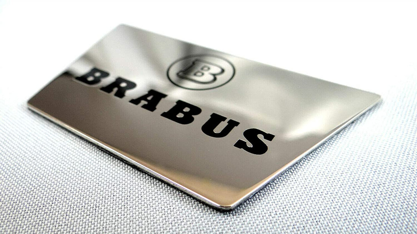 Mercedes-Benz G G63 W463 W463A W464 Brabus Style Winch Front Speсial Metal Emblem Badge Sticker