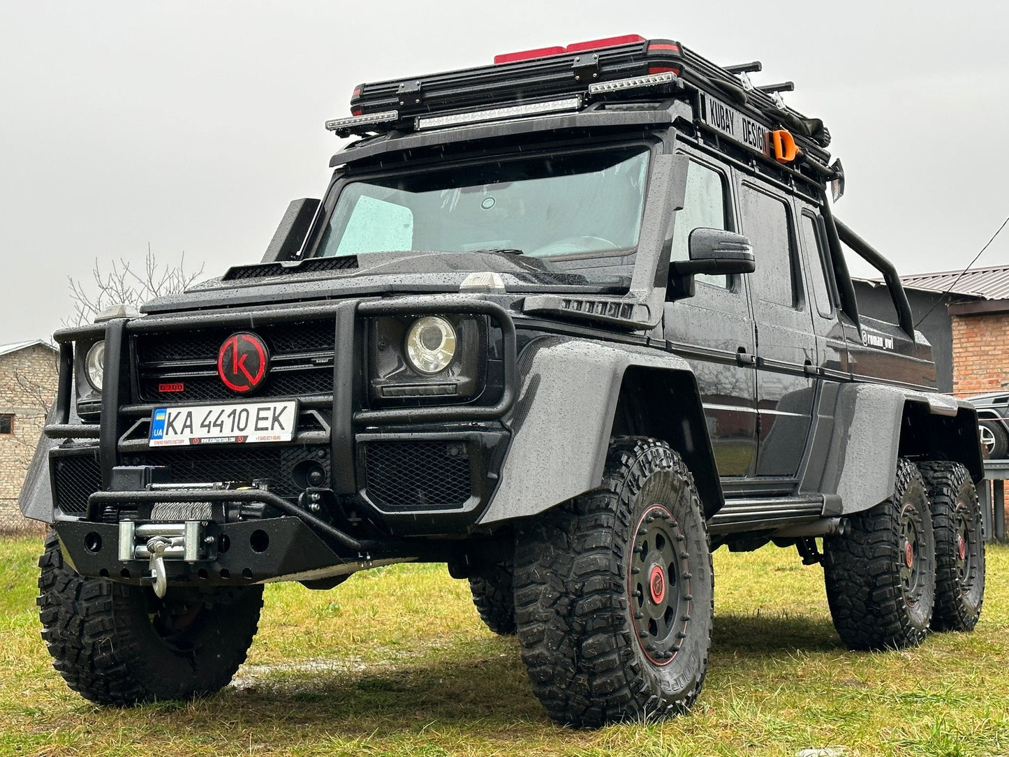 Mercedes-Benz w463 6x6 G55 Expedition 2008 with G63 2015 interior
