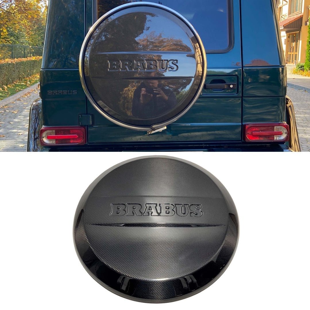 Mercedes Brabus carbon rear spare wheel cover plate for W463 G Wagon