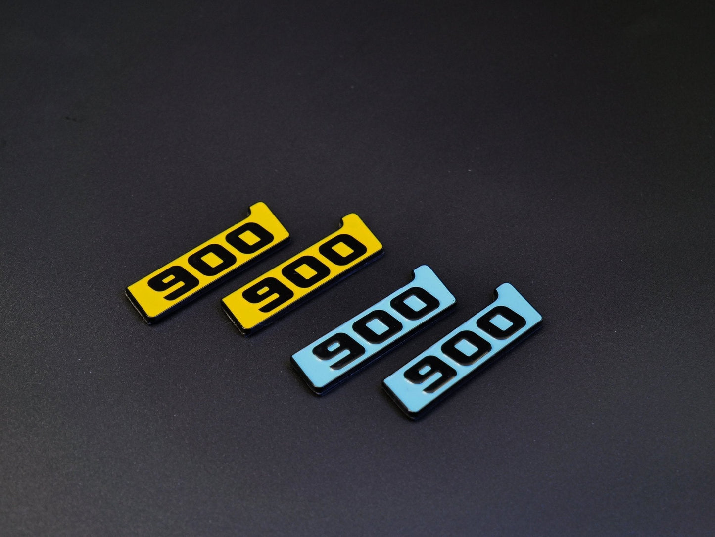 Metal Brabus 900 Yellow fender emblem logo badges for Mercedes-Benz W463 W463A G-Class