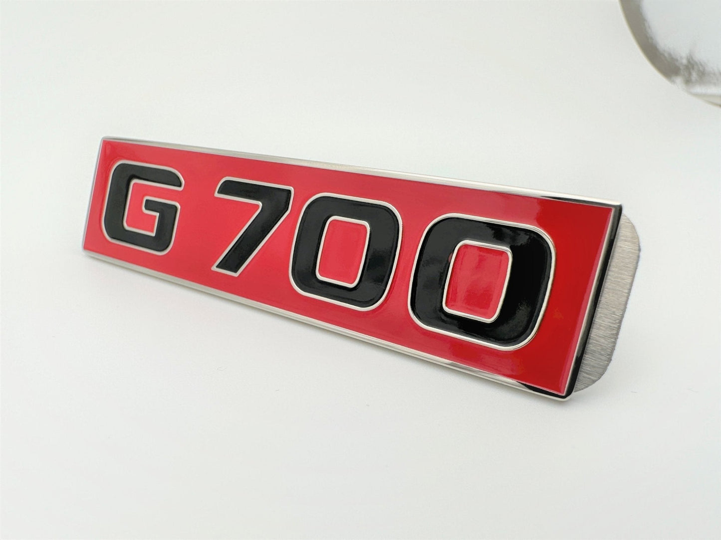 Metal G700 Red Emblem for Mercedes-Benz front grille G-Class W463