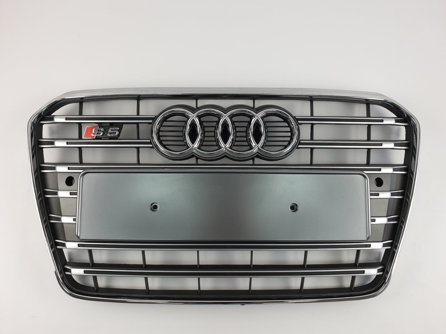 S5 S-line chrome front bumper radiator grille for Audi A5 S5 8T 2012-2015