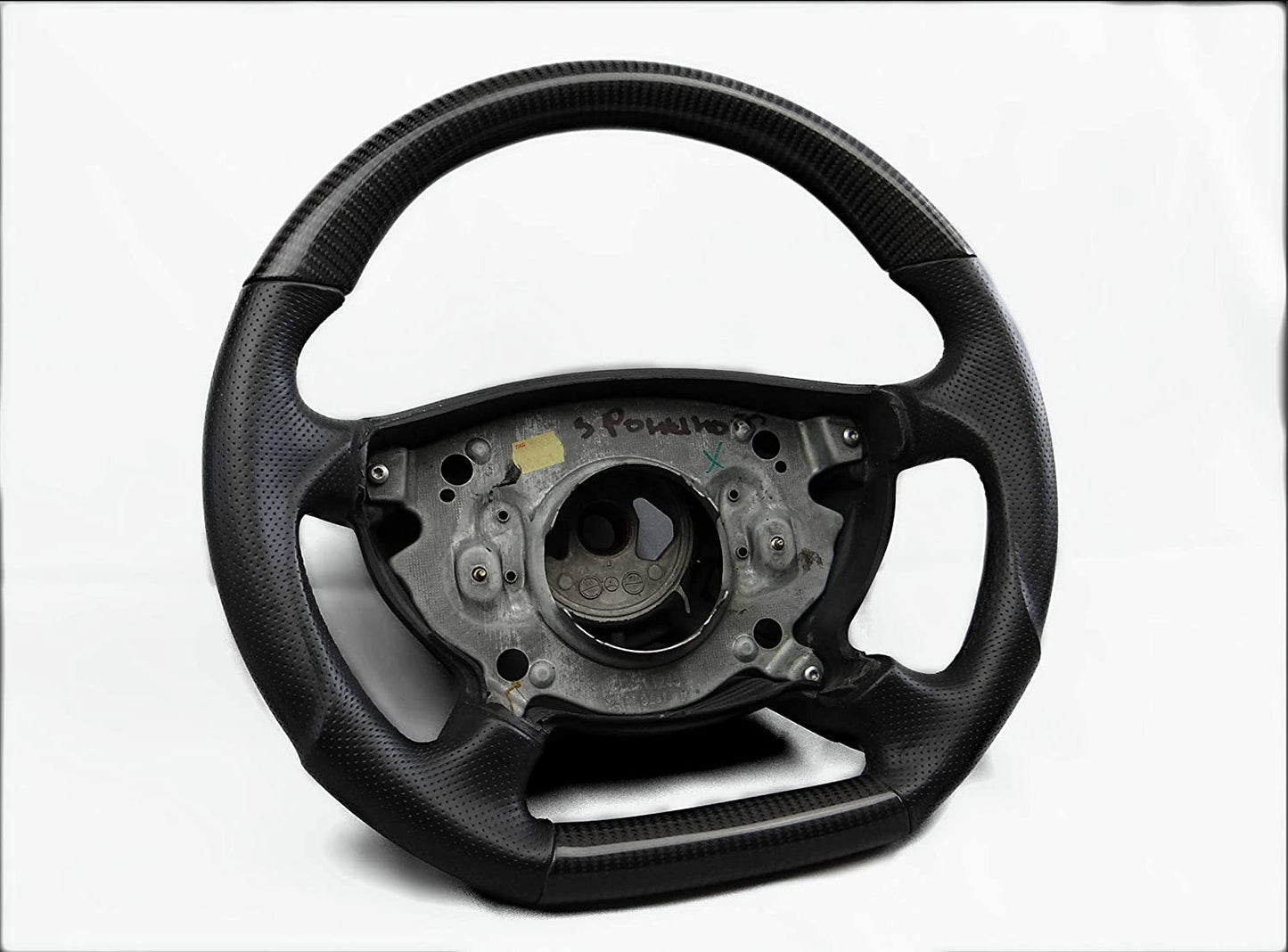Steering Wheel Carbon Fiber Leather for Mercedes-Benz W211 W463 W219