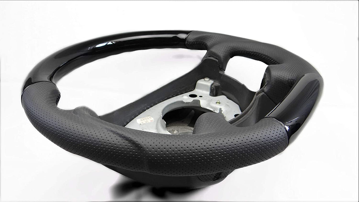 Steering Wheel Piano Black Leather for Mercedes-Benz w211 w463 w219