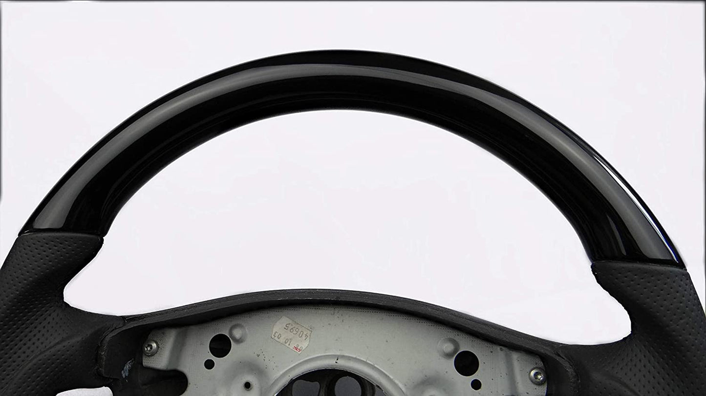 Steering Wheel Piano Black Leather for Mercedes-Benz w211 w463 w219