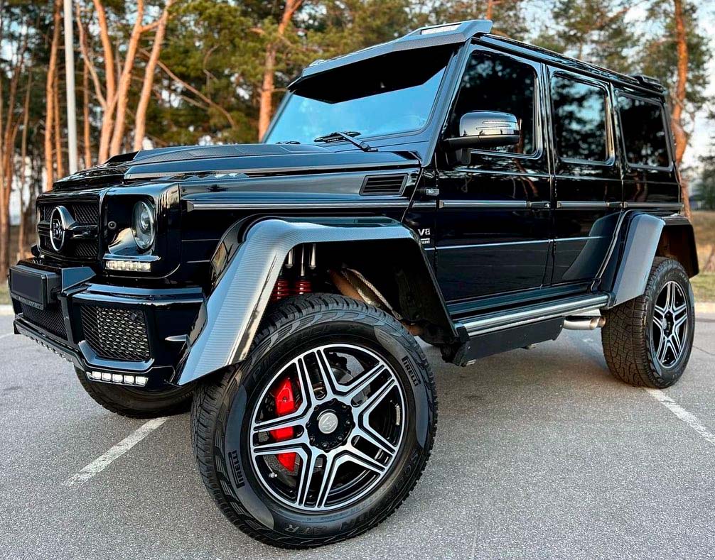 4x4 conversion kit BRABUS for Mercedes-Benz W463.