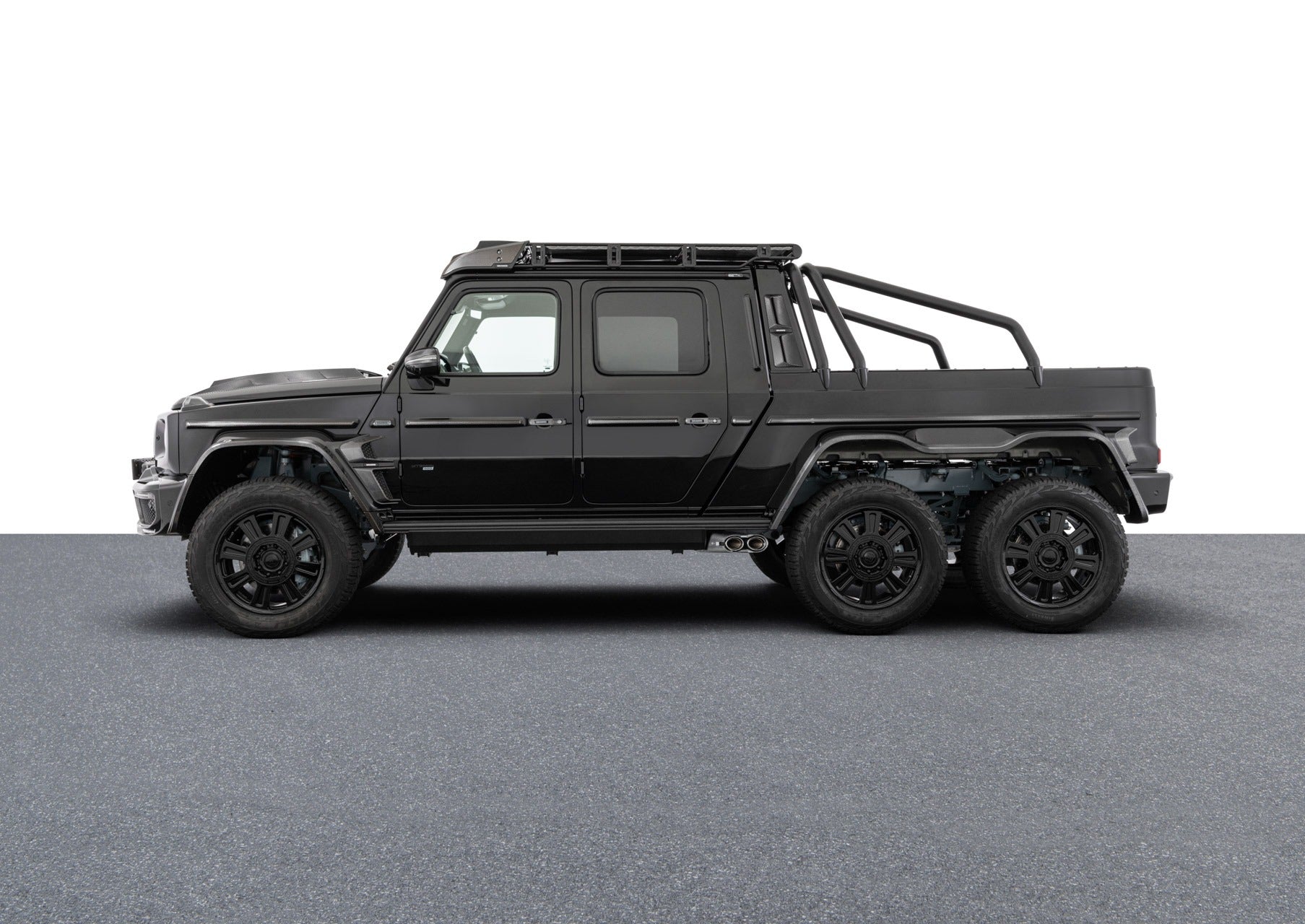 6x6 Conversion Kit Brabus XLP for Mercedes-Benz W463A G-Class 2018+ from Tuning Shop, comprehensive kit for transforming your G-Class.