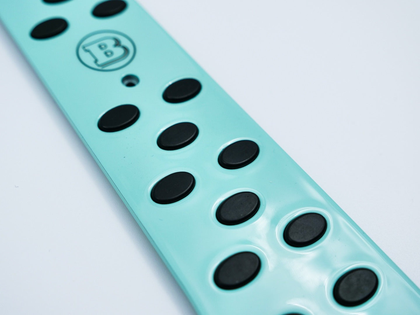 Aluminum Tiffany Blue Brabus Rocket G900 Pedal Kit for Mercedes-Benz W463A W464 G-Class from Tuning Shop, featuring premium aluminum alloy and rubber.