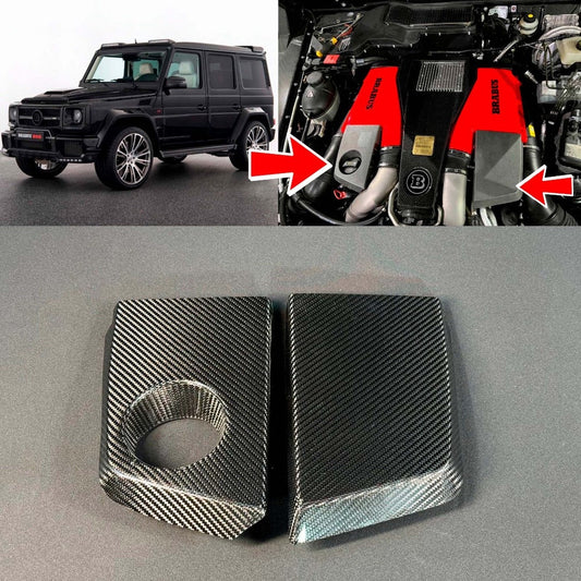 Carbon AMG M157 engine trim for Mercedes-Benz G-Wagon W463 G63