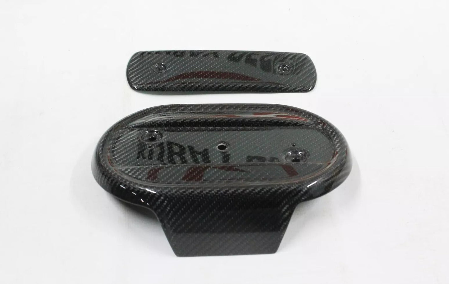 Carbon air intake filter cover plate 2 pcs for Harley Davidson 2018+ motorcycle.