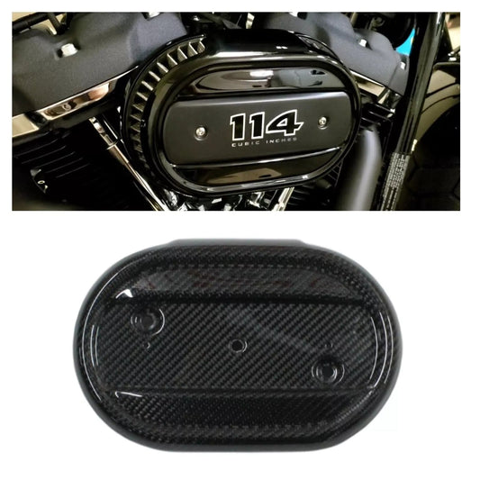 Carbon air intake filter cover plate body for Harley Davidson 2018+ motorcycle