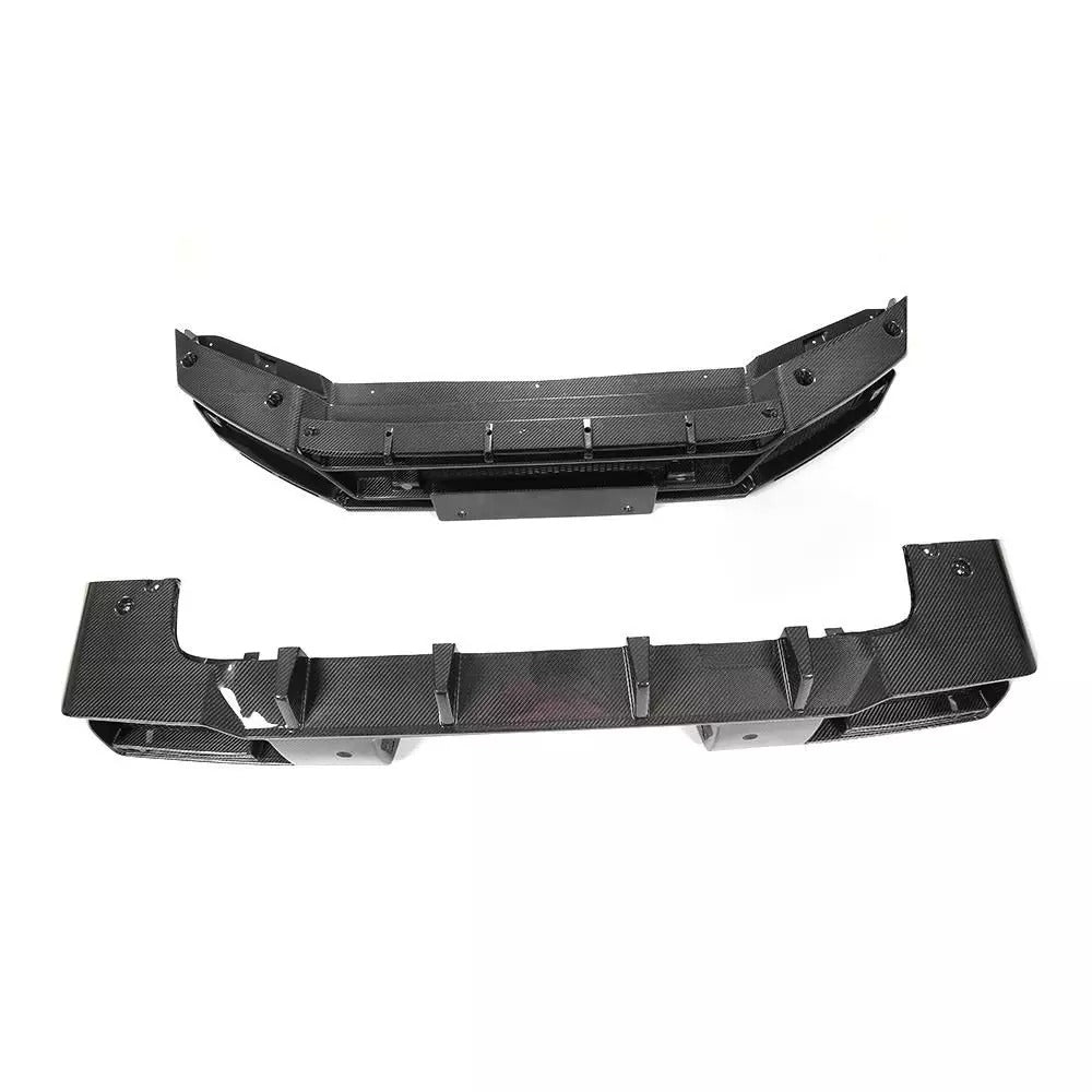 Carbon fiber front and rear diffusers for G63 AMG Mercedes-Benz G-Class W463A W464