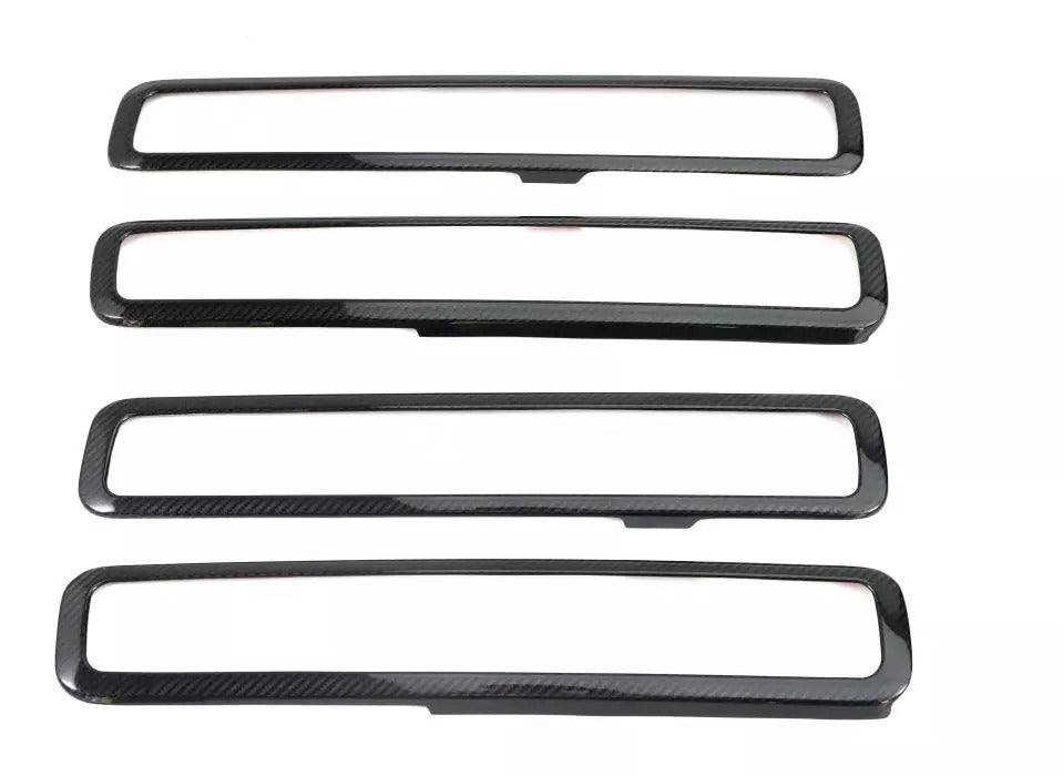Carbon fiber interior trim overlays for Mercedes G-class W463A W464 2018+