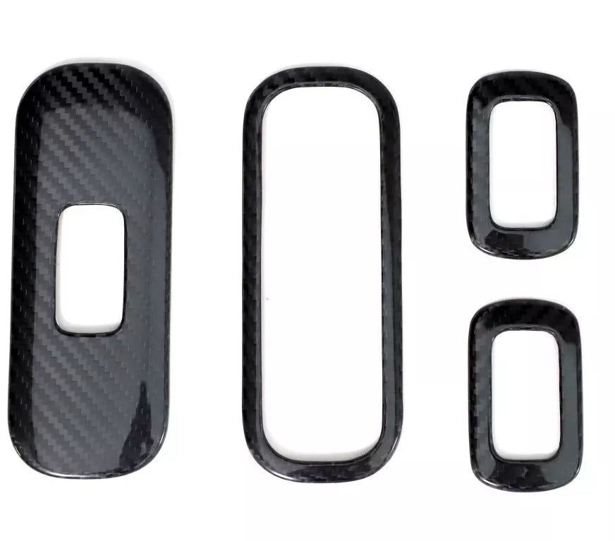 Carbon fiber interior trim overlays for Mercedes G-class W463A W464 2018+