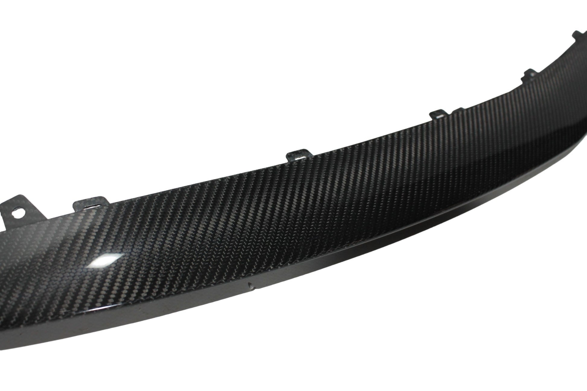 Carbon front bumper lip spoiler diffuser Brabus for Mercedes-Benz E-Class W213 AMG from Tuning Shop, made of genuine pure carbon fiber for a sleek and sporty look.