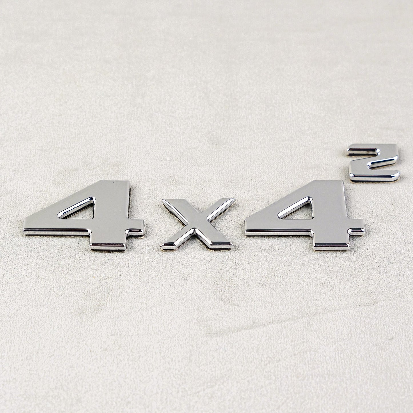 Chrome 4x4 Squared Badge Trunk Emblem for Mercedes G Wagon W463 4x4