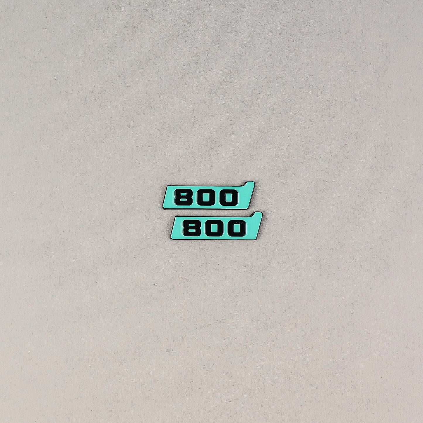 Metal Brabus 800 Tiffany blue fender emblem logo badges for Mercedes-Benz W463 W463A G-Class