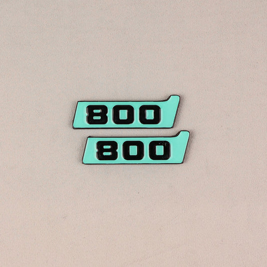 Metal Brabus 800 Tiffany blue fender emblem logo badges for Mercedes-Benz W463 W463A G-Class