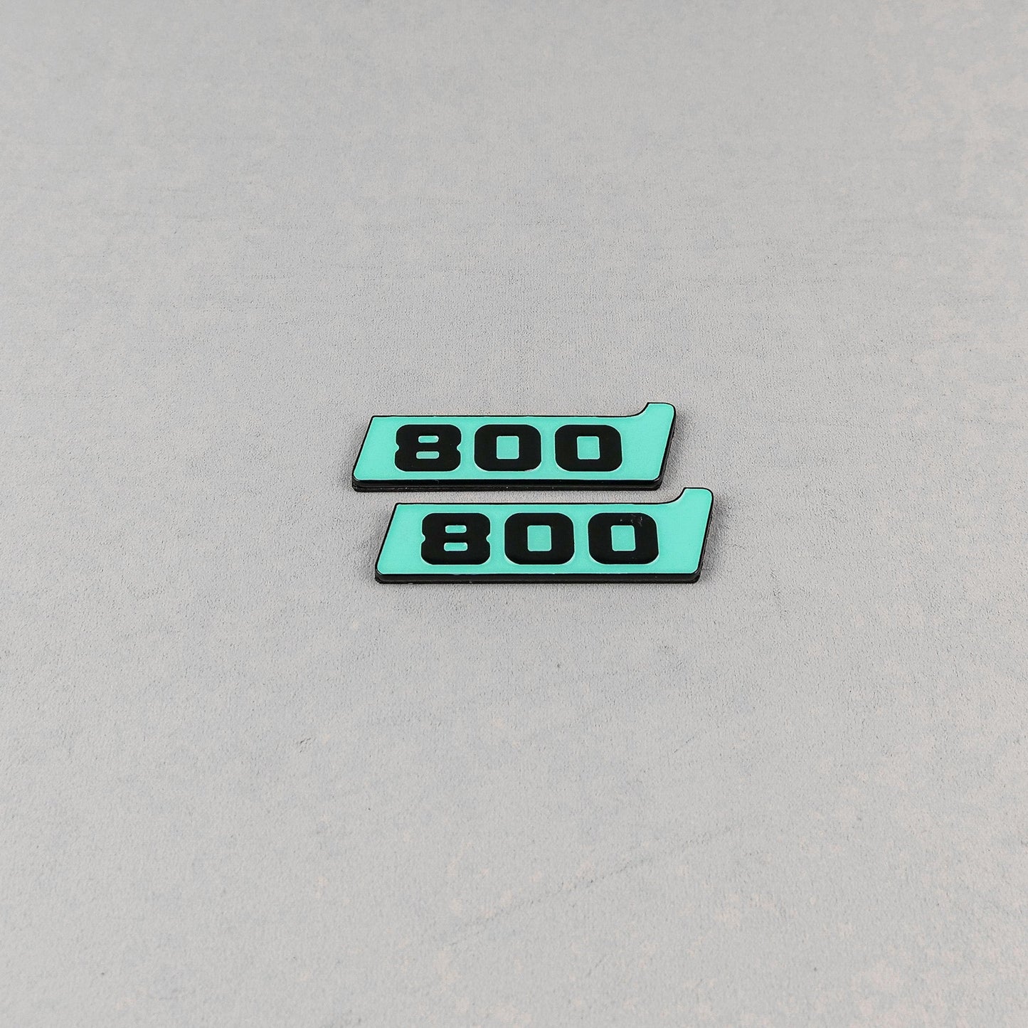 Metal Brabus 800 Tiffany blue fender emblem logo badges for Mercedes-Benz W463 W463A G-Class