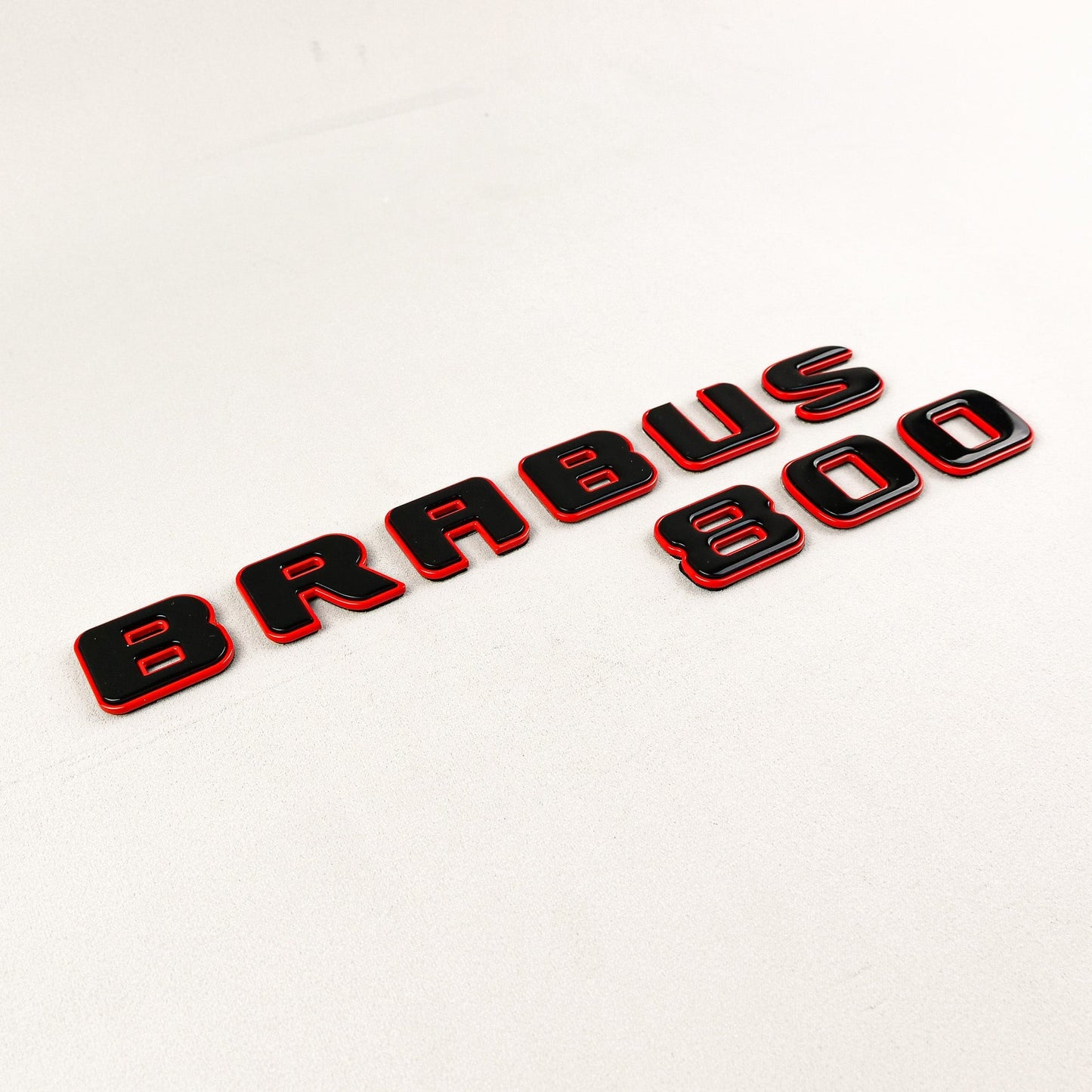 Metal RED Brabus 800 emblems badges set for Mercedes-Benz G-Class W463 W463A W464