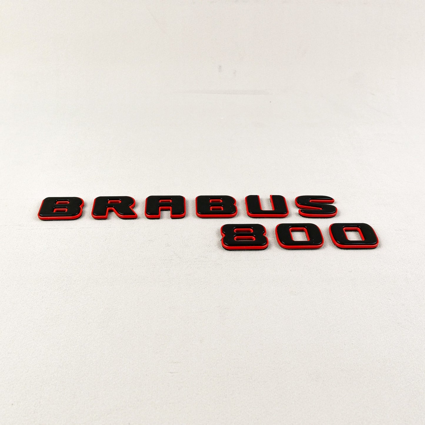 Metal RED Brabus 800 emblems badges set for Mercedes-Benz G-Class W463 W463A W464