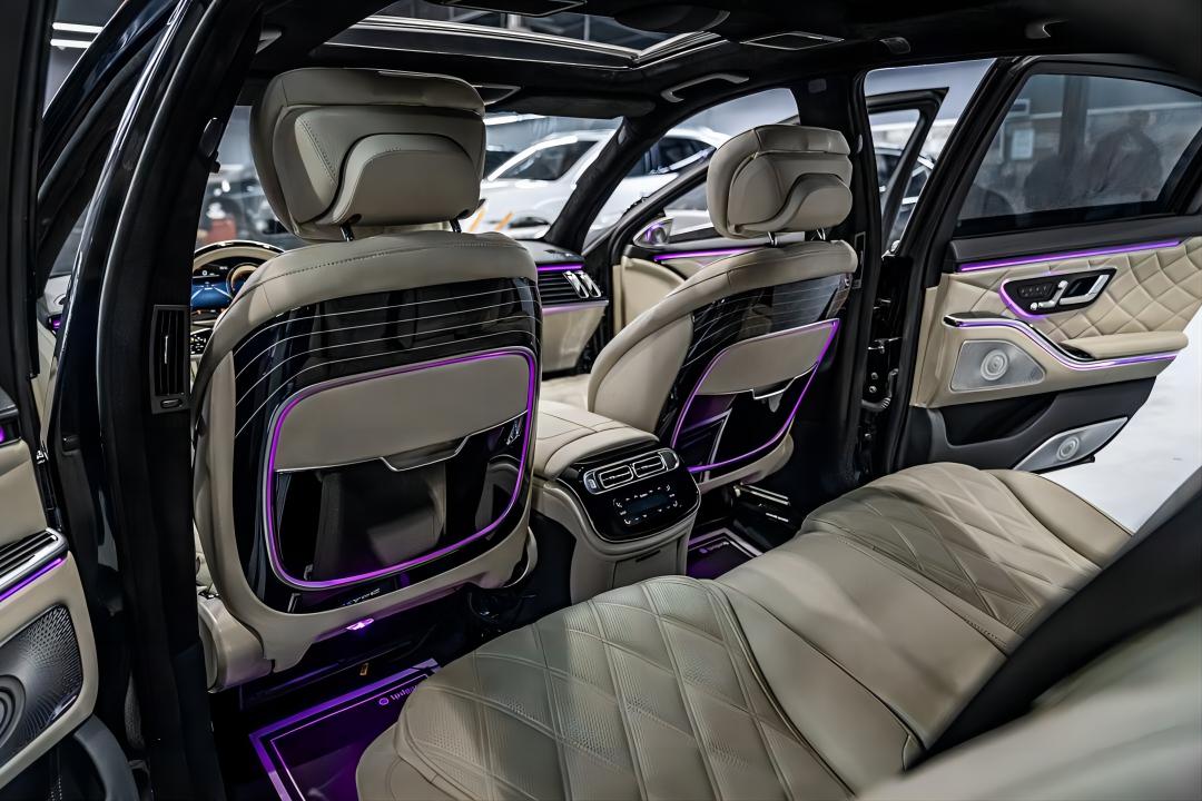 S-Class W221 (2005-2013) upgrade to W223 (2020+) interiror kit for Mercedes-Benz W221
