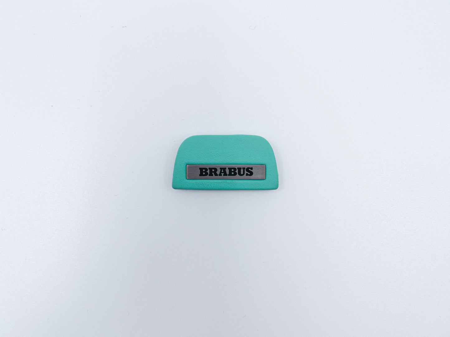 Steering wheel tiffany blue Brabus insert alcantara for Mercedes-Benz W463A W464 AMG