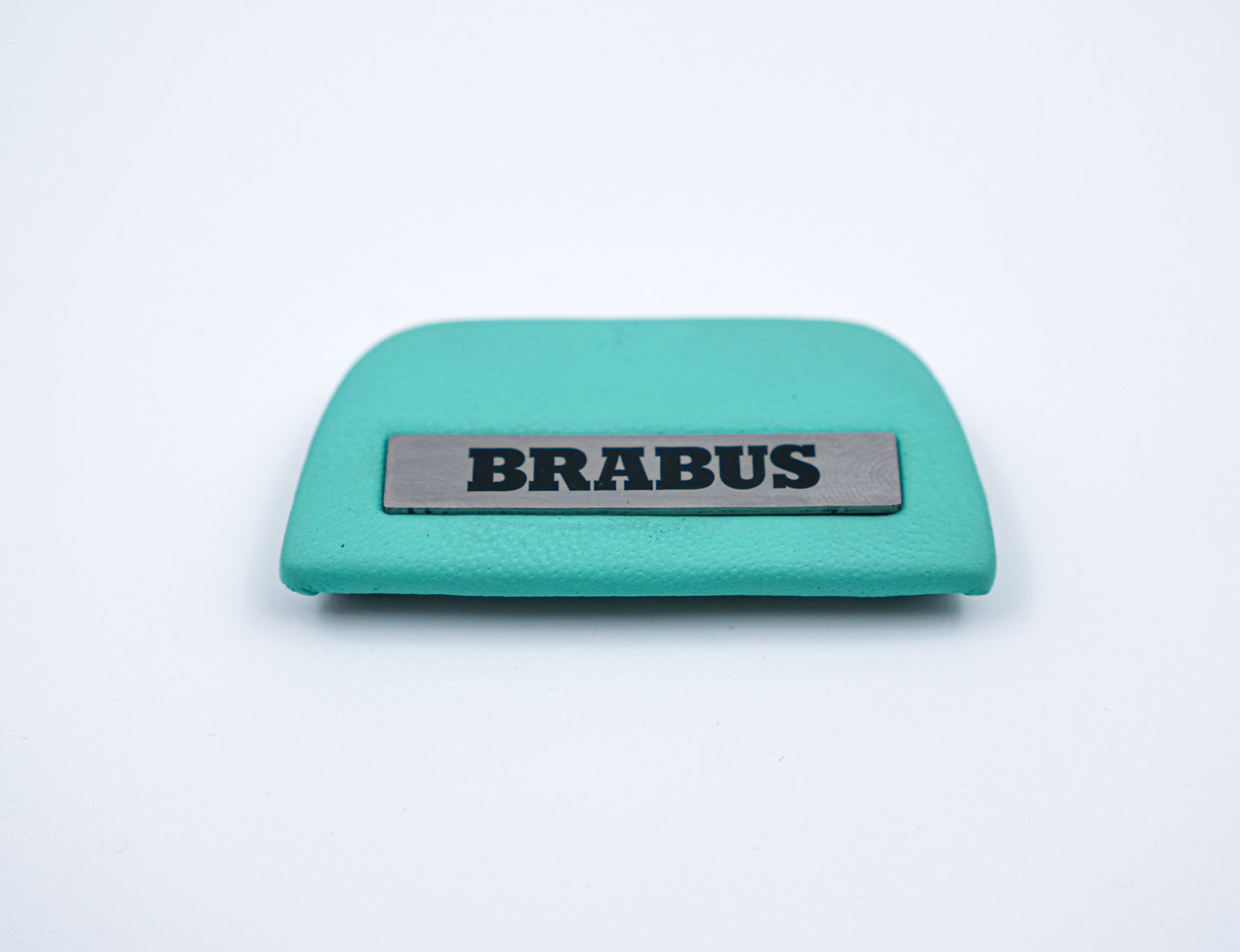 Steering wheel tiffany blue Brabus insert alcantara for Mercedes-Benz W463A W464 AMG