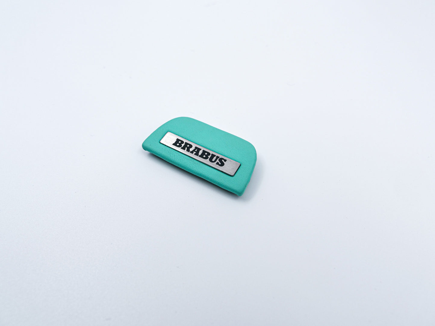 Steering wheel tiffany blue Brabus insert alcantara for Mercedes-Benz W463A W464 AMG