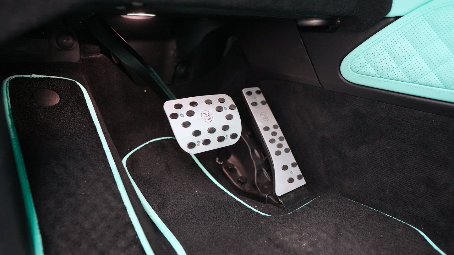 Tiffany blue interior upholstery trim remanufacture Mercedes Benz W463A G-Class G-Wagon