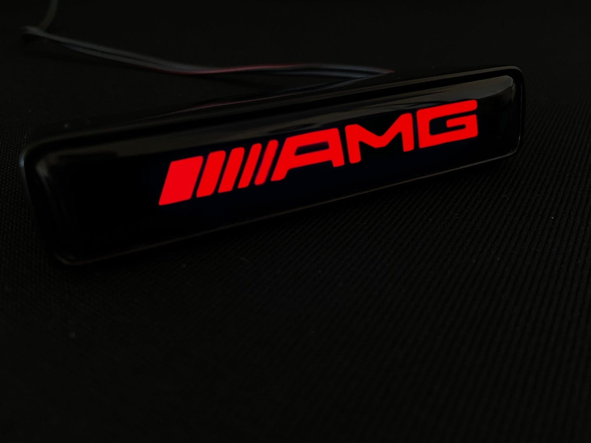 AMG style Front Grille red LED Illuminated Logo Badge Emblem for Mercedes Benz G-Wagon G-Class W463 W463A W464