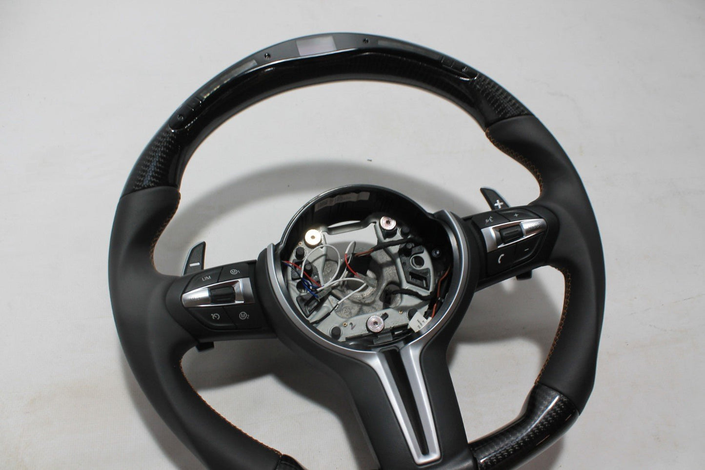 BMW F80 F81 F82 F83 F85 F86 M3 M4 M2 X5m X6m Steering Wheel Carbon Leather with LED panel