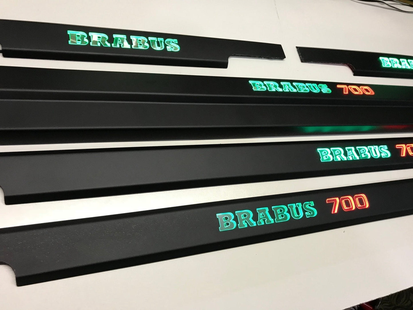 Brabus 700 LED Illuminated Door Sills 4 or 5 pcs for Mercedes-Benz G-Class W463