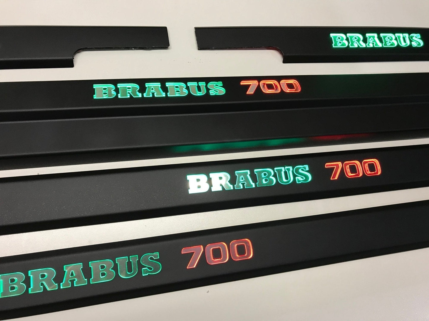 Brabus 700 LED Illuminated Door Sills 4 or 5 pcs for Mercedes-Benz G-Class W463